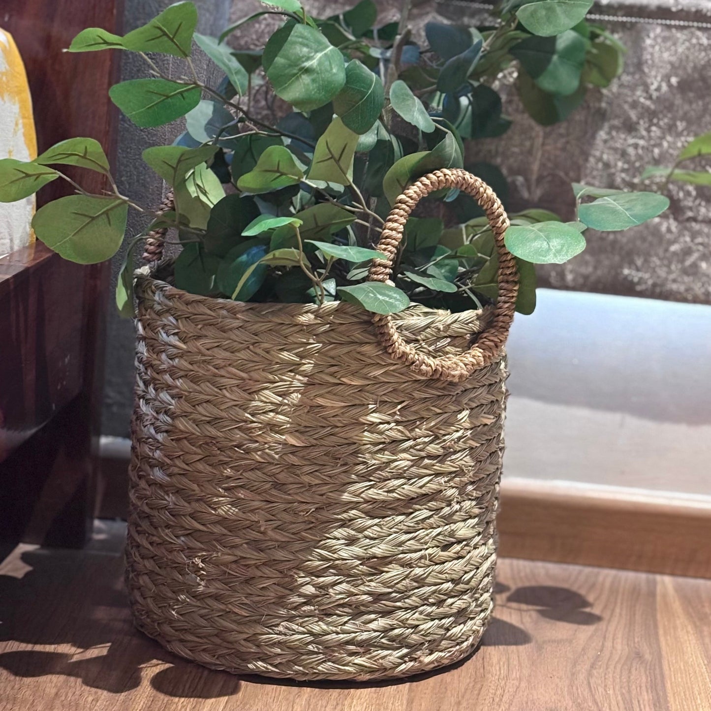 Natural Fiber Basket 10"