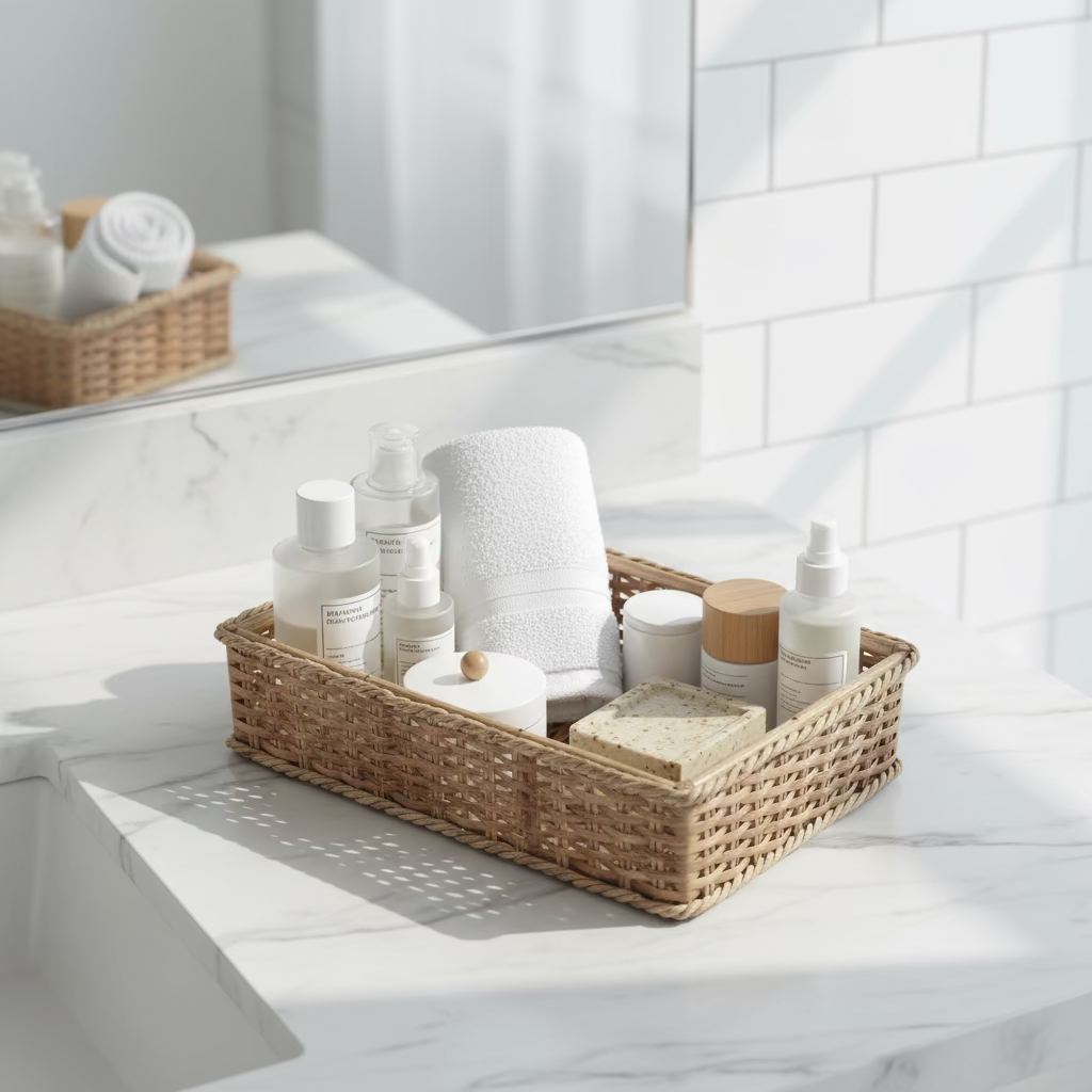 Cane Tray Rectangular