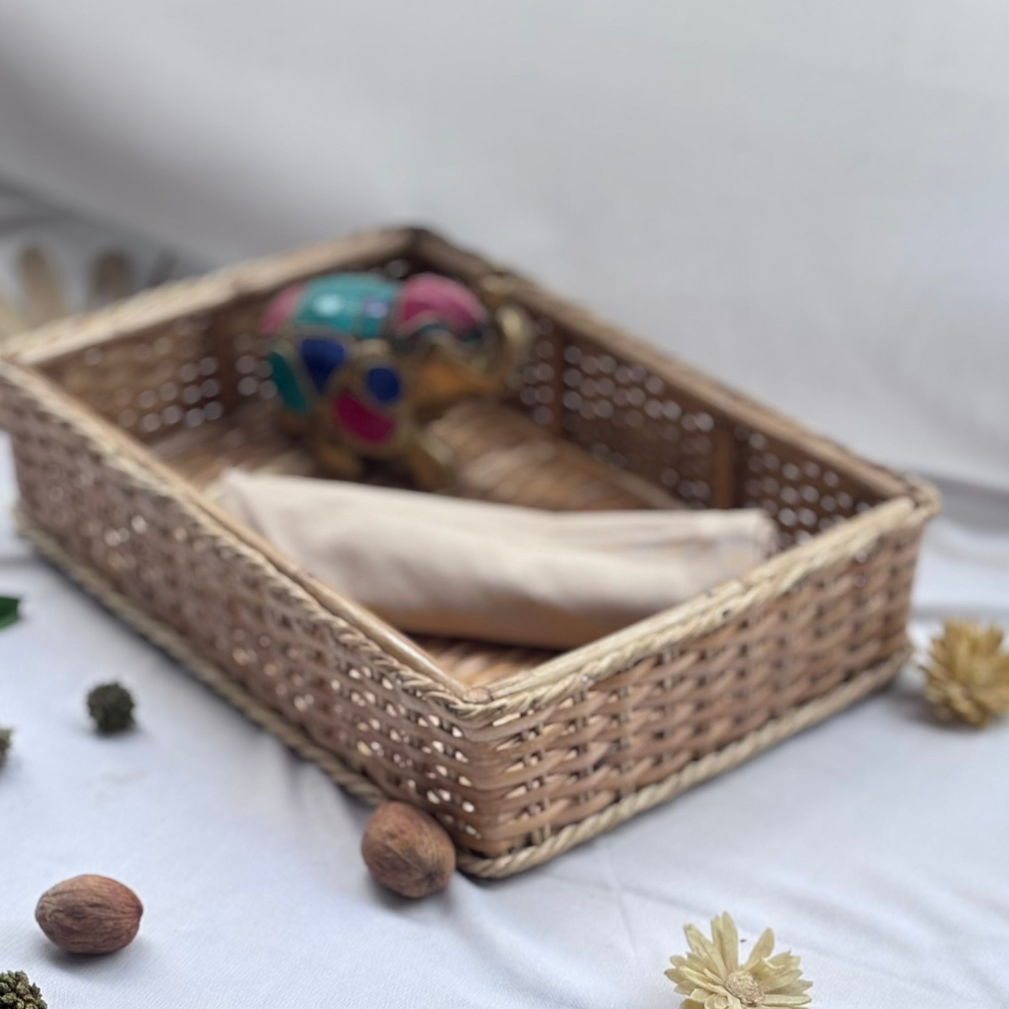 Cane Tray Rectangular