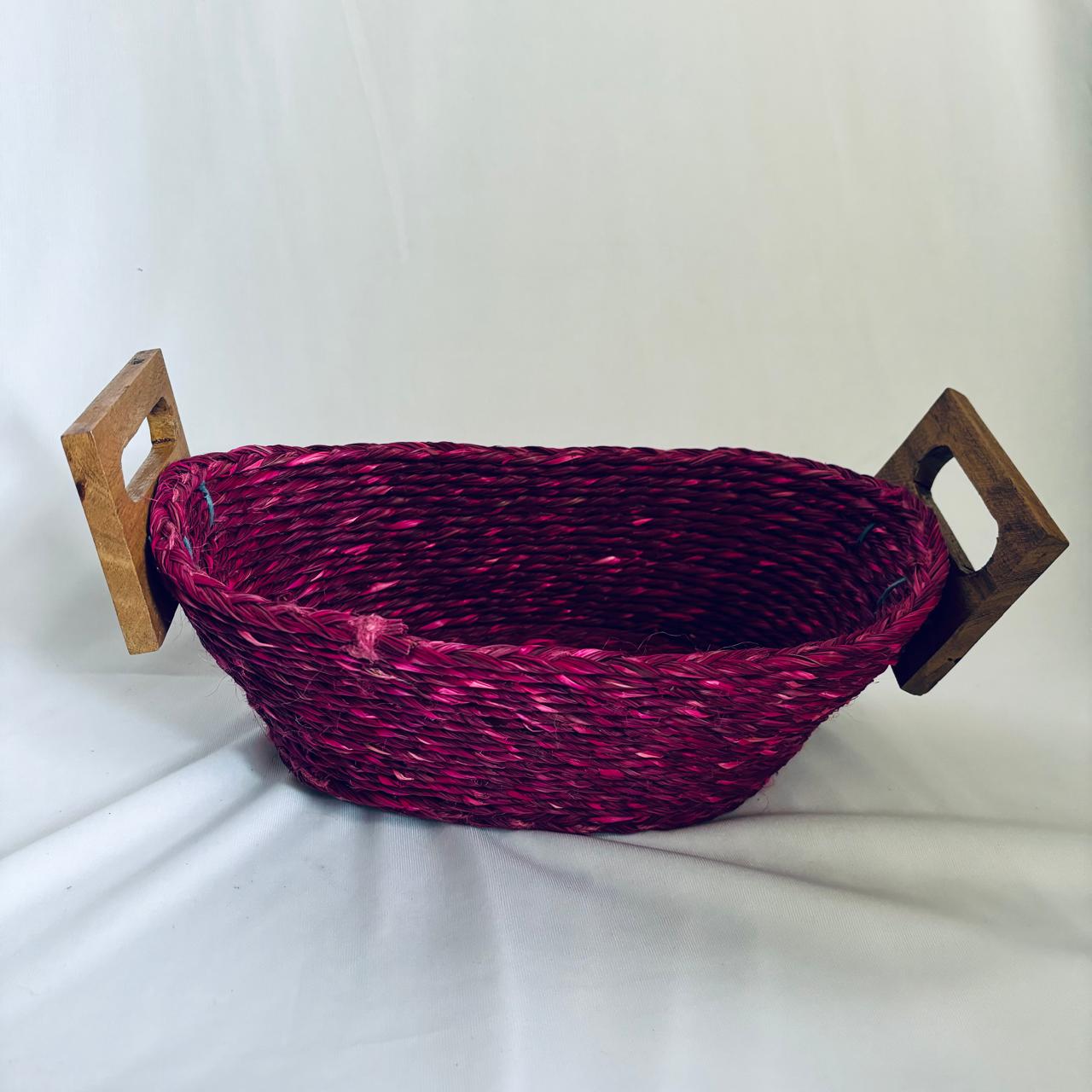 Natural Fiber Bread Basket