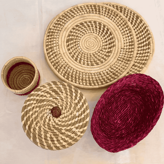 Sabai Grass The Roots Set | Natural | Set of 5