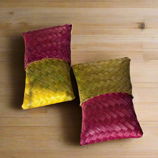 Bamboo Pouch- Set of 2
