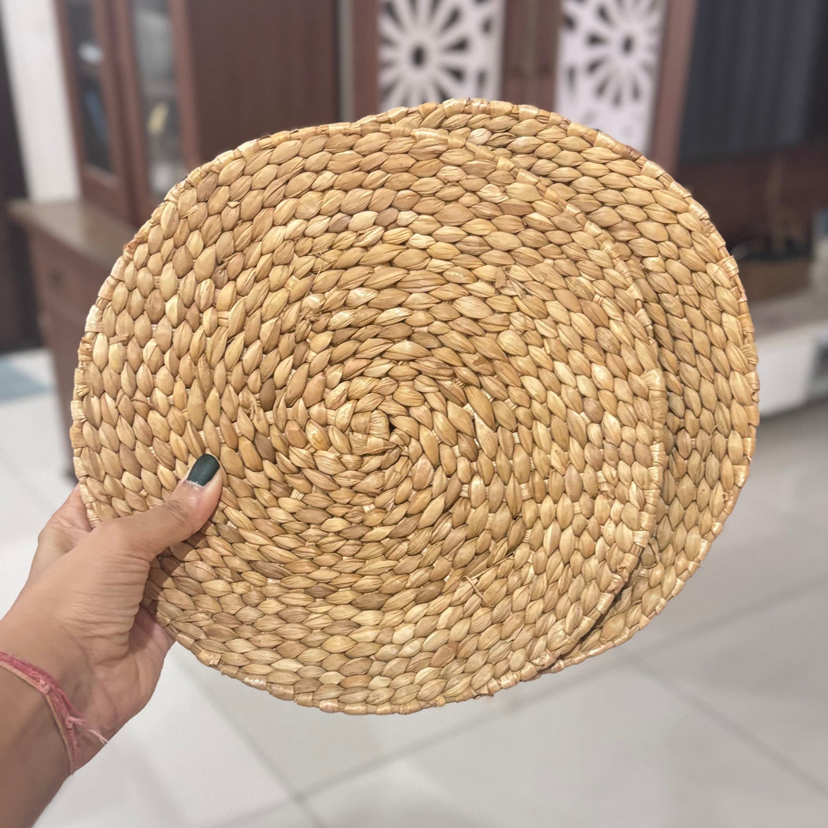Bulrush Reed Grass Mat|Natural|10x10