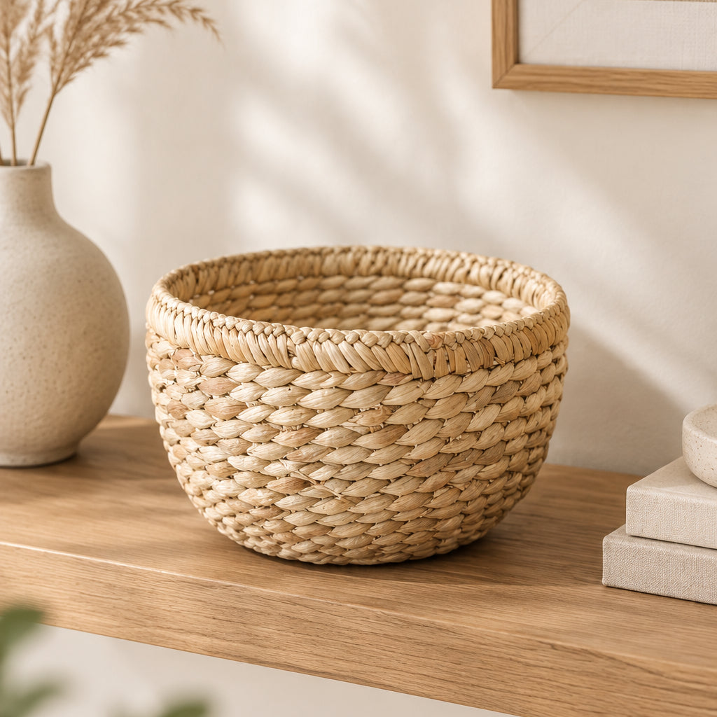 Bulrush Reed Grass Bowl|Natural|5x5x4