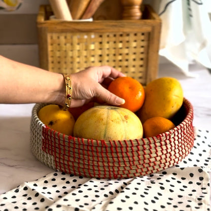 Sabai Grass Oval Multifunctional Tray