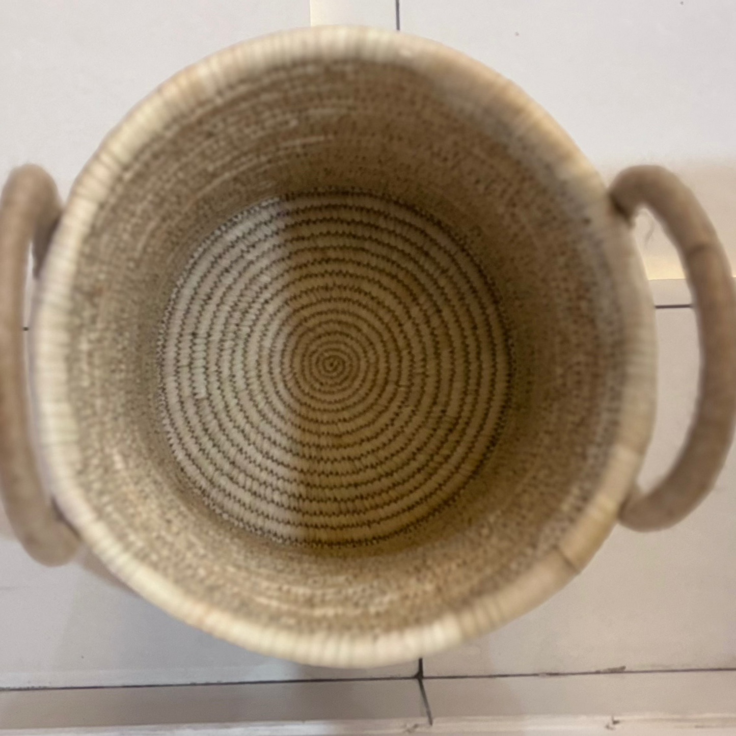 Natural Fiber Basket 14"x10"