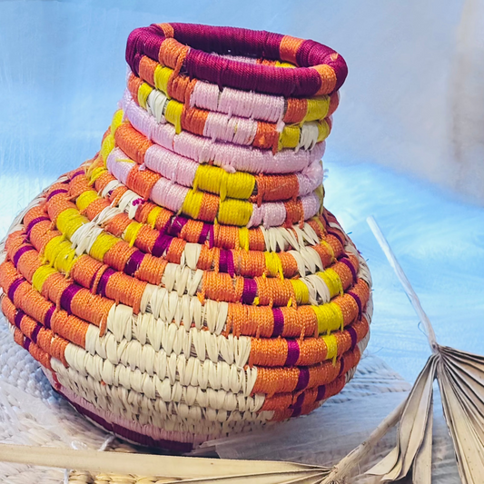 Earthen Multicolor Vase