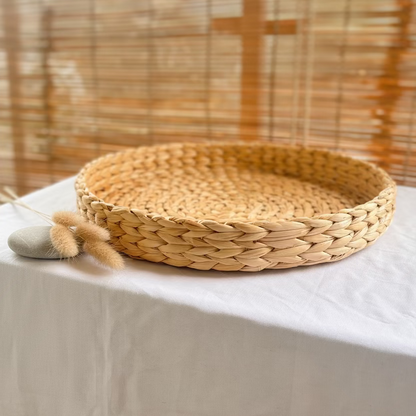 Banana Fiber Serving Tray for Kitchen & Home Decor