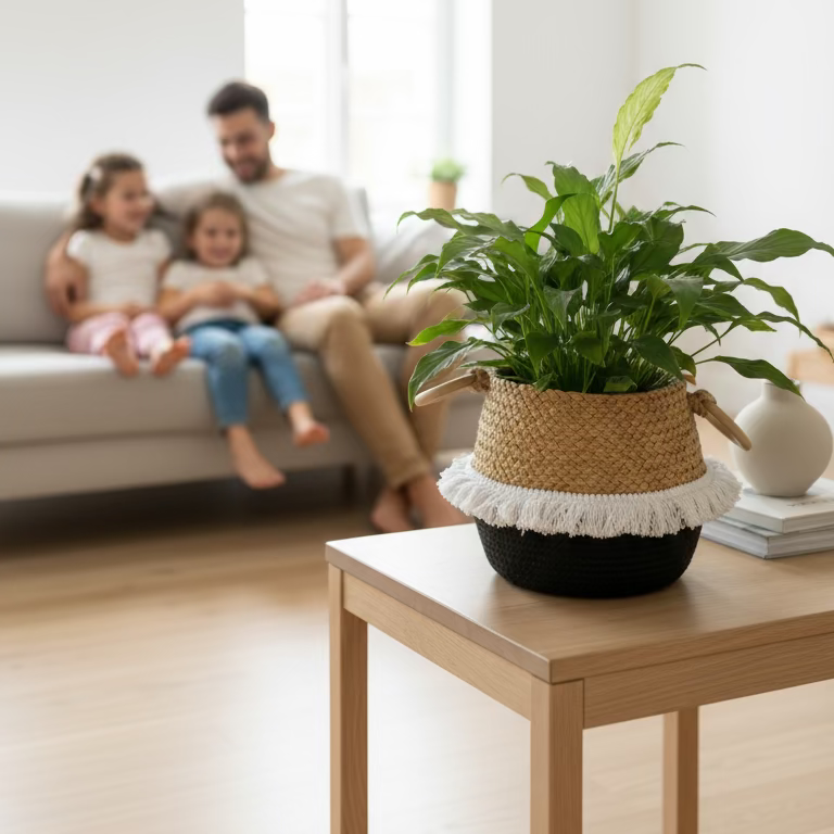 Matka Cotton Rope and Jute Basket- 8 inch