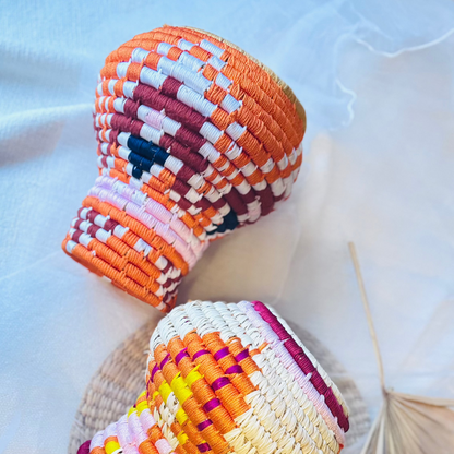 Earthen Orange Vase Planter