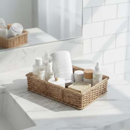 Cane Tray Rectangular