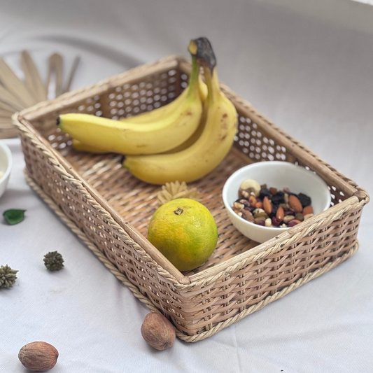 Cane Tray Rectangular