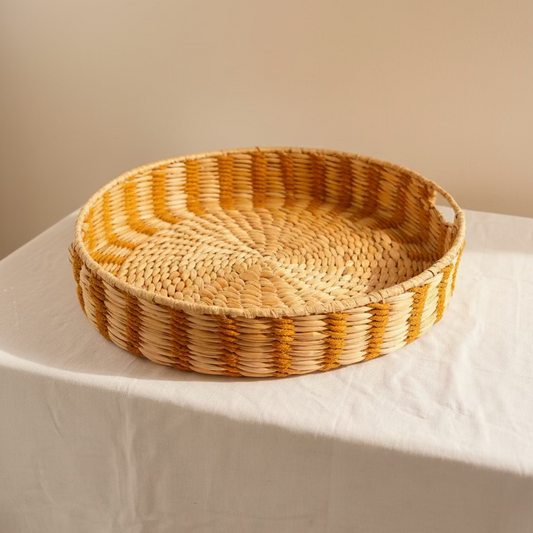 Banana Fiber Utility Tray for Dining, Home Organisation & Styling