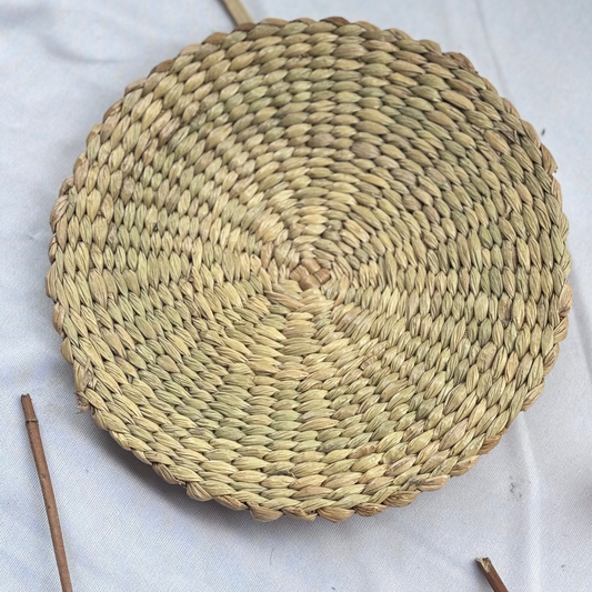 Seagrass Sage Round Placemat- 8"