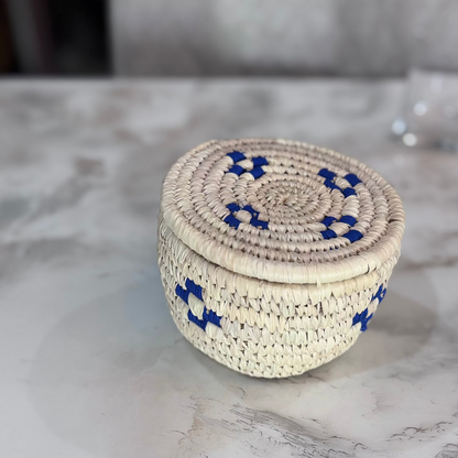 Natural Fiber Touchwood Coasters- Set of 6