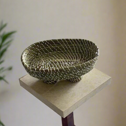 Natural Fiber TwinNest Tray/Organizer