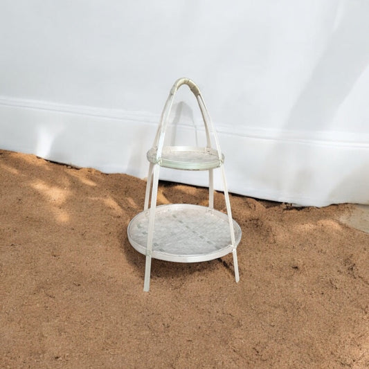 Bamboo 2-Tier Tray