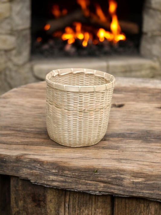 Bamboo Basket 9"- Natural
