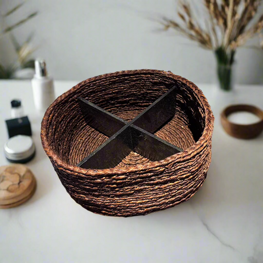 Natural Fiber Organizer Brown