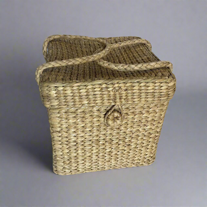 Seagrass Sage Square Box- 11.5"