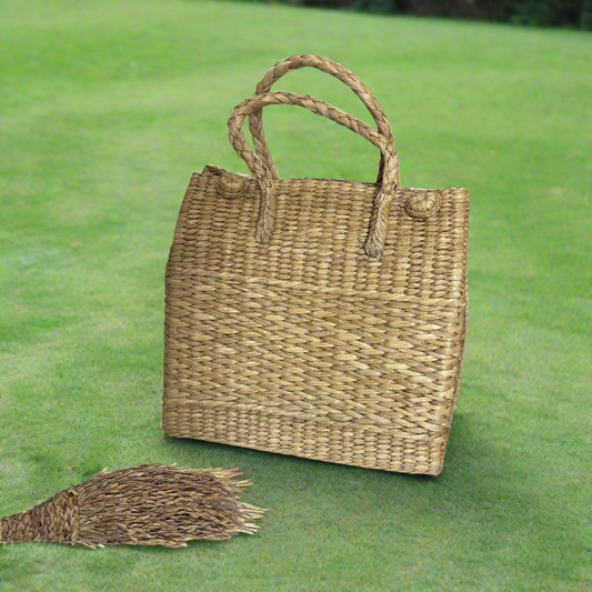 Seagrass Picnic Bag 14"