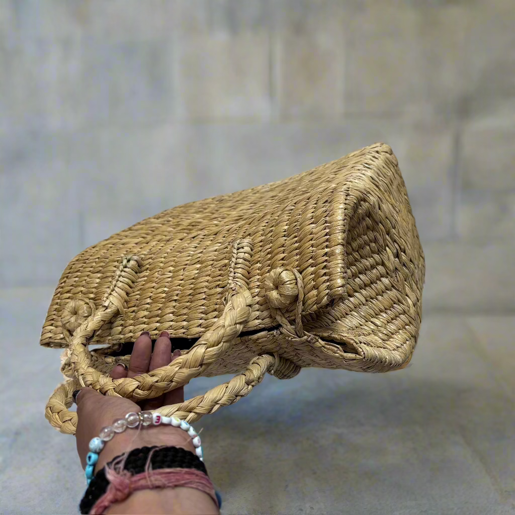 Seagrass Picnic Bag 14"