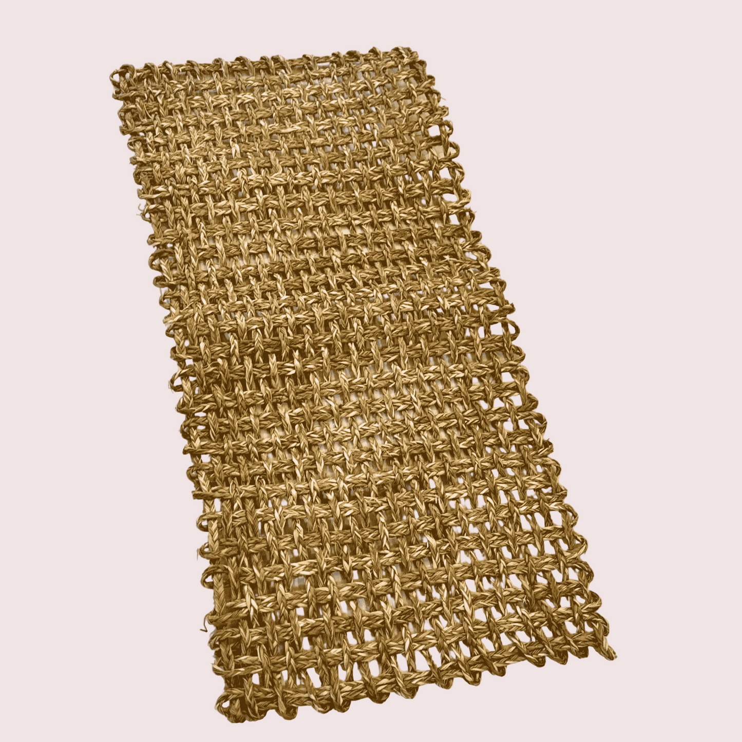Sabai Grass 13x12" Mesh Runner| Natural