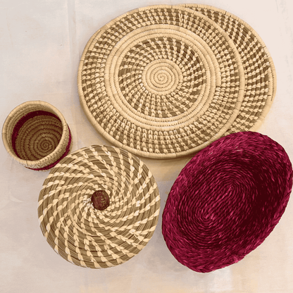 Sabai Grass The Roots Set | Natural | Set of 5