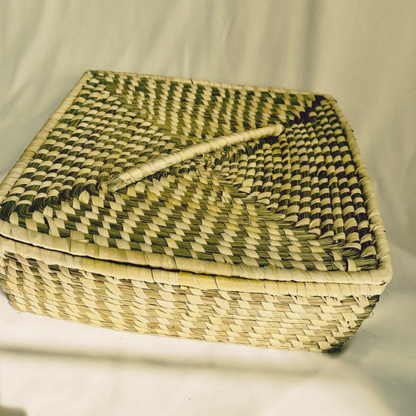 Handwoven Natural Fiber Organizer