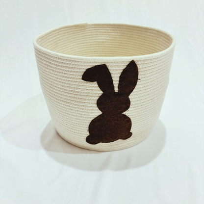 Cotton Rope Rabbit Basket