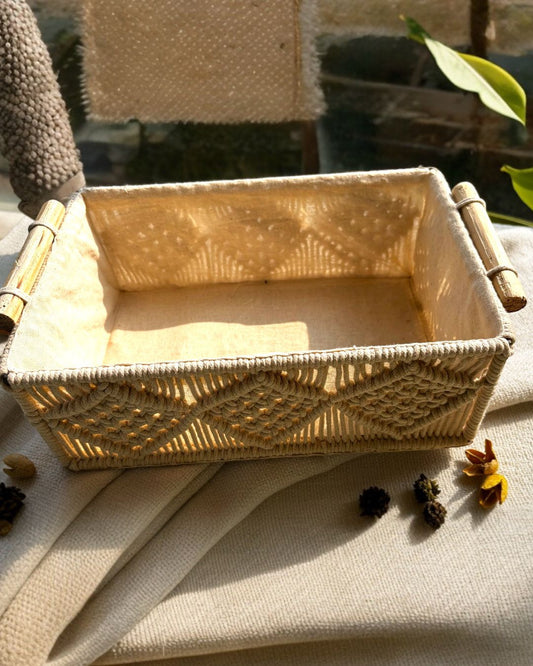 Macrame Storage Basket